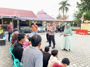 Puluhan Pelajar Asal Lampung Timur Yang Diamankan Polsek Penengahan Dikembalikan Ke Orang Tuanya