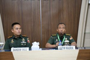 Tim Satgas Manset Kemhan RI Berkunjung Ke Kodim 0822 Bondowoso