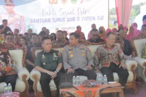 Kapolres Dan Forkopimda Hadiri Peresmian Sumur Bor Program Kapolri