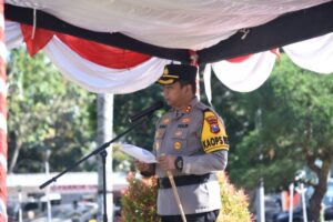 Kapolres Bondowoso Pimpin Apel Pasukan Operasi Zebra Semeru 2023