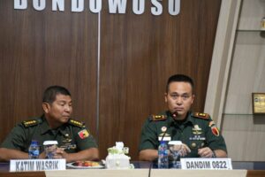 Wasrik Current Audit Itdam V/Brawijaya Kunjungi Kodim 0822 Bondowoso