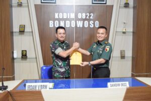 Irdam V/Brawijaya Pimpin Taklimat Akhir Wasrik Current Audit Kodim 0822 Bondowoso
