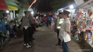 Polsek Cermee Bondowoso, Laksanakan Pengamanan Acara Maulid Nabi SAW Di SDN Palalangan 1