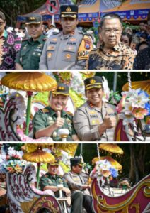 Dandim 0822 Bondowoso Hadiri Serah Terima Kirab Pemilu 2024