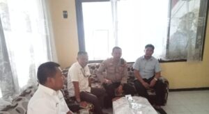 KRPH Wringintapung Melakukan Silaturahmi Dan Koordinasi Bersama Kapolsek Maesan Bondowoso