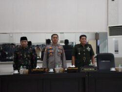 Kasdim 0822 Bondowoso Hadiri Rapat Pendapat Akhir Fraksi Perubahan APBD Tahun 2023