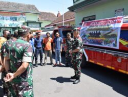 Bantu Warga Dampak Krisis Air Bersih, Dandim Bondowoso Pimpin Pelepasan Truk Tangki