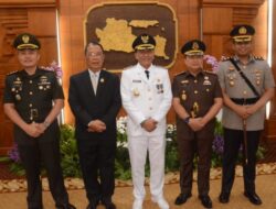 Dandim 0822 Bondowoso Hadiri Pelantikan Pj. Bupati Bondowoso