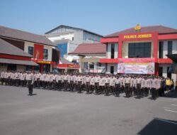 Polres Jember Kerahkan 600 Personel Gabungan untuk Amankan Pilkades Serentak