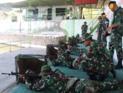 Kodim 0825/Banyuwangi Gelar Latihan Menembak Triwulan III Tahun 2023