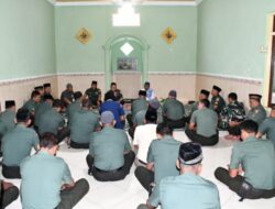 Jelang Peringatan HUT TNI Ke-78, Kodim 0822 Bondowoso Laksanakan Doa Bersama