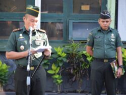 Dandim 0822 Bondowoso Pimpin Upacara 33 Prajurit Naik Pangkat