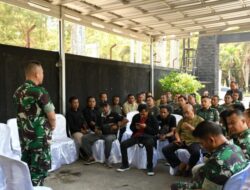 Jalin Silaturohmi Kodim 0822 Bondowoso Bersama Awak Media Adakan Coffe Morning