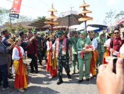 Dandim 0822 Bondowoso Menghadiri Penutupan TMMD Ke-118