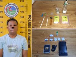 Satresnarkoba Polres Situbondo Tangkap Laki-Laki Simpan 6 Gram Sabu