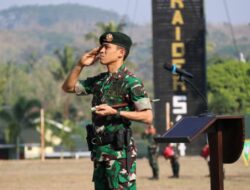 Yonif 514/SY Menggelar Upacara Peringati Hari Sumpah Pemuda Ke 95 Tahun 2023 dan Pelantikan Provost