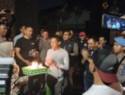 Ulang Tahun Komandan Yonif 514/SY Mendapat Kejutan Dari Polres dan Prajurit