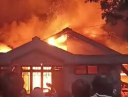 Amukan Si Jago Merah Tewaskan Lansia  di Grujugan Cermee