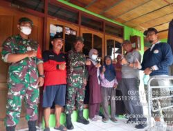 Koramil Tipe B 0804/01 Magetan Bantu Renovasi Dan Pembersihan Rumah Milik Mbah Sawi