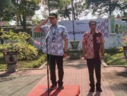 Dalam Rangka Memperingati (HPN ke 78 ) Hari Pahlawan Nasional, KPH Bondowoso Gelar Upacara