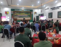 Kodim 0825/Banyuwangi Laksanakan Program Pembinaan Masyarakat Tanggap Bencana 2023