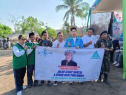 PC GP Ansor Bondowoso, Gelar Jalan Sehat Santri Dan Kirab Dalam Rangka Memperingati Hari Pahlawan