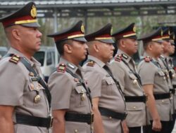 Hadapi Pemilu 2024, Jaga Kondusifitas Kamtibmas Pesan AKBP Yusriandi Saat Sertijab Kepada Pejabat Baru