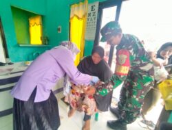 Tekan Angka Stunting, Babinsa Kodim 0421/Ls, Laksanakan Pendampingan Posyandu