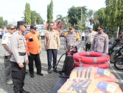 Polres Situbondo Bersama TNI dan Pemkab Cek Kesiapan Penanggulangan Bencana Alam