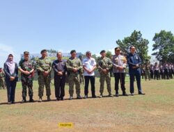 Danbrigif 9/DY Pimpin Upacara Sertijab Danyonif Raider 514/SY Kostrad Bondowoso