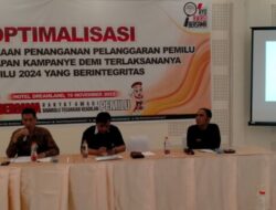 Jelang Pemilu 2024 Bawaslu Gandeng Satpol PP   Gelar Audensi Paparan Aturan