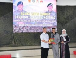 Dandim 0822/Bondowoso Hadir Dalam Lepas Sambut Komandan Batalyon Infanteri Raider 514/SY/9/2 Kostrad