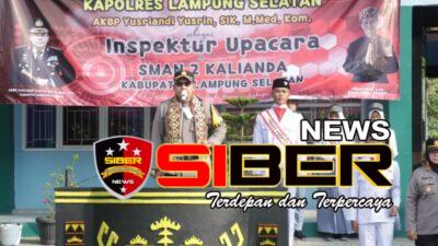 Tanggulangi Tawuran dan Geng Motor, Polisi Serentak Jadi Pembina Upacara di Sekolah