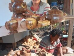 Keren Hasil Souvenir Karya Tangan Bung Marna, Terjual Sampe Ke Mancanegara