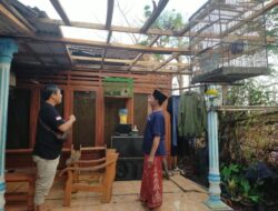 Telah Terjadi Bencana Alam Puting Belung Di Desa Batu Salang, Berikut Keterangan Kanit Intel Polsek