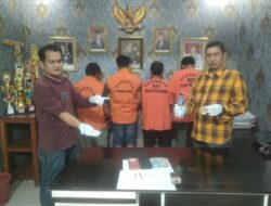 Polsek Penengahan, Amankan Satu Pengedar Dan Tiga Pemakai Saat Pesta Shabu
