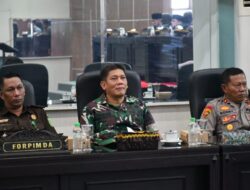 Kasdim 0822 Hadiri Rapat Paripurna Persetujuan Penetapan Raperda APBD Kab Bondowoso