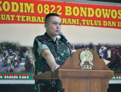 Berikan Jamdan, Ini Pesan Dandim 0822/BWS Tentang Netralitas TNI Kepada Anggota