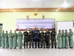 Gandeng OJK, Kodim 0421/LS Menerima Sosialisasi Bahaya Pinjaman Online Ilegal