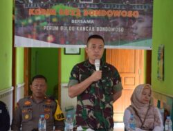 Dandim 0822 Bondowoso Tinjau Langsung Operasi Pasar Murah