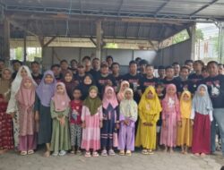 Komunitas MOBRIG37, Salurkan Bantuan Perlengkapan Musollah TPQ Al Ikhlas di Desa Grujugan Cermee