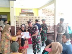 Kasdim 0822 Bondowoso Hadiri Pemberian BLT Alokasi DBHCHT