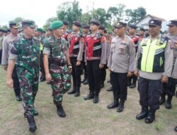 Dandim 0822 Bondowoso beserta 153 Personel Ikuti Gladi Apel Gelar Pasukan Pengamanan RI 1