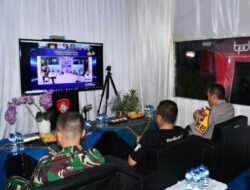 Dandim 0822/Bondowoso Ikuti Zoom Meeting Pemantauan Pam Tahun Baru 2024 Dan Pembukaan Festival Kentongan Di Kab Bondowoso