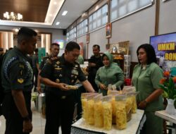 Dandim 0822 Bondowoso Sambut Kunker Pangdam V Brawijaya beserta Rombongan ke Makorem 083/Baladhika Jaya