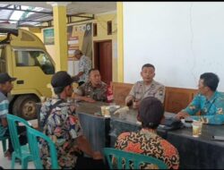 Babinsa Koramil 0822/14 Prajekan Bondowoso, Gelar Komsos Dengan Tiga Pilar Demi Kondusivitas Desa
