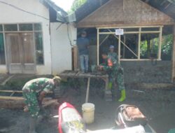 Kodim 0822/Bondowoso Ikut Berpartisipasi Dalam program Rutilahu Di 7 Kecamatan