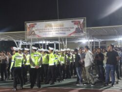 Polres Bondowoso Menggelar Apel Skala Besar Dalam Rangka Mengantisipasi