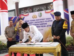 Polda Jatim Terima Hibah Tanah dari Pemkab Sampang Untuk Pembangunan Kompi Brimob