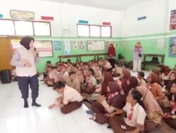 Polres Bondowoso Libatkan Tim Trauma Healing Ajak Anak – anak Lupakan Bencana Angin Puting Beliung